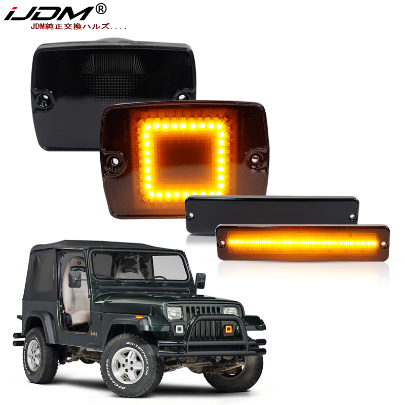 Outdoor Camping Jeep - iJDM Side Marker Turn Signal Light