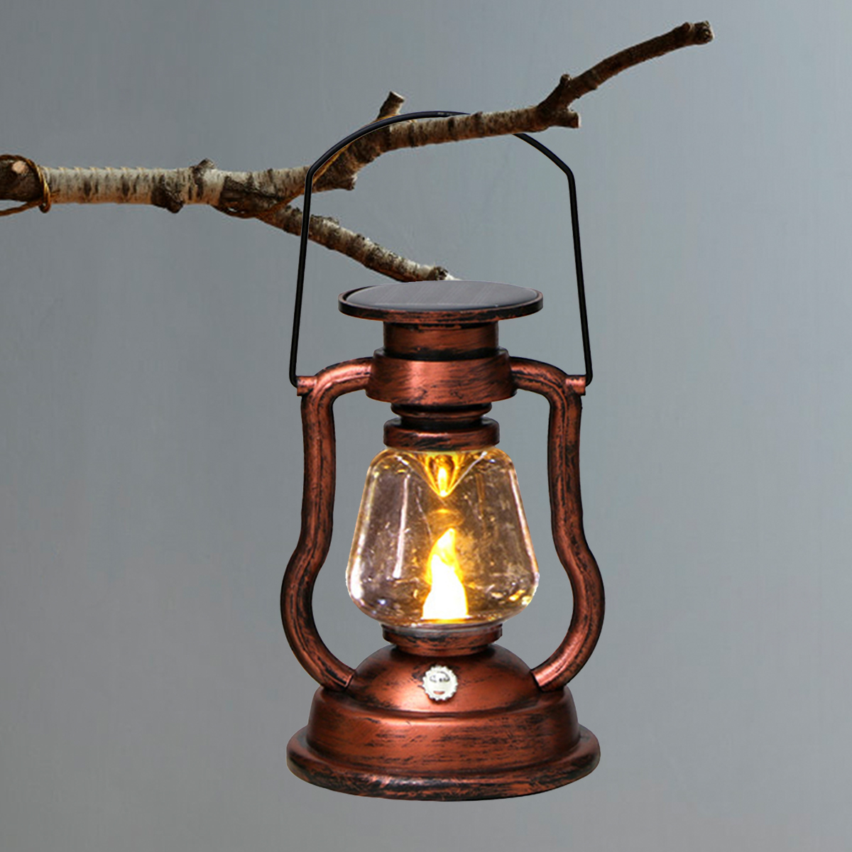 Camping Solar Lantern - Atmosphere Light Retro LED Solar Light