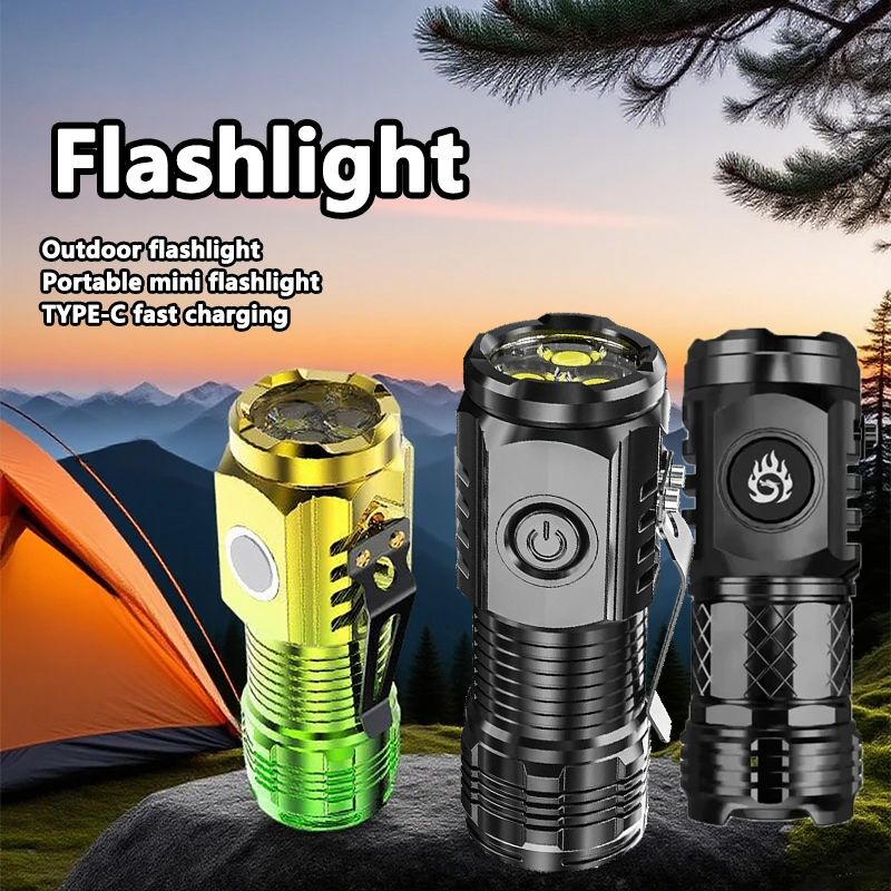 Outdoor Camping And Fishing - Super Bright MINI LED Flashlight Torch