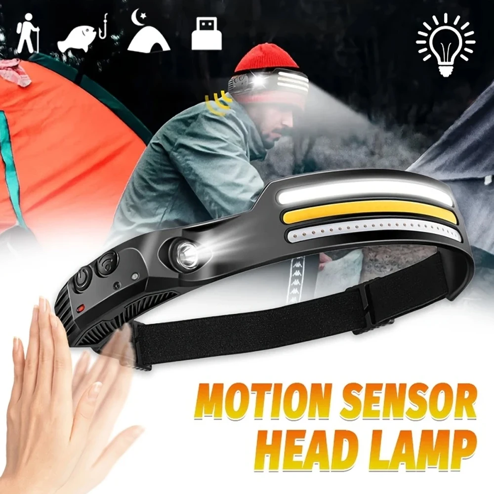 Rechargeable COB LED Induction - огляд і ціна Battery Outdoor Camping