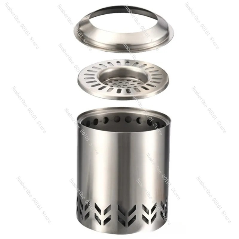 Outdoor Smokeless Wood-burning - огляд і ціна Outdoor Camping Wood Burning Stove