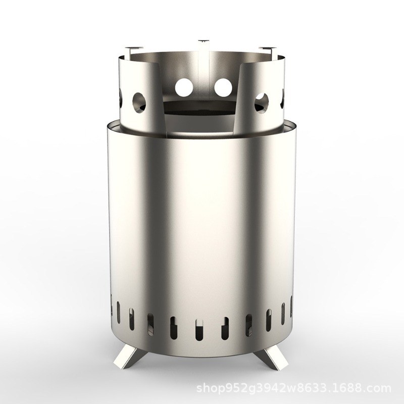 Outdoor Smokeless Wood-burning - огляд і ціна Outdoor Camping Wood Burning Stove