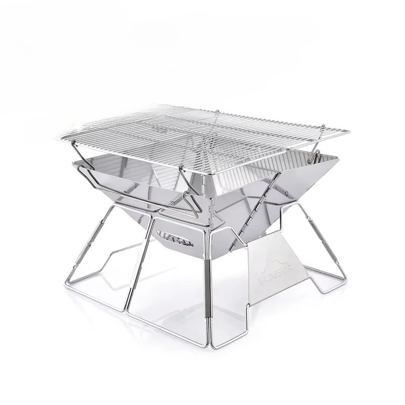 Outdoor Camping BBQ Grill, Wid - огляд і ціна Outdoor Camping Wood Burning Stove