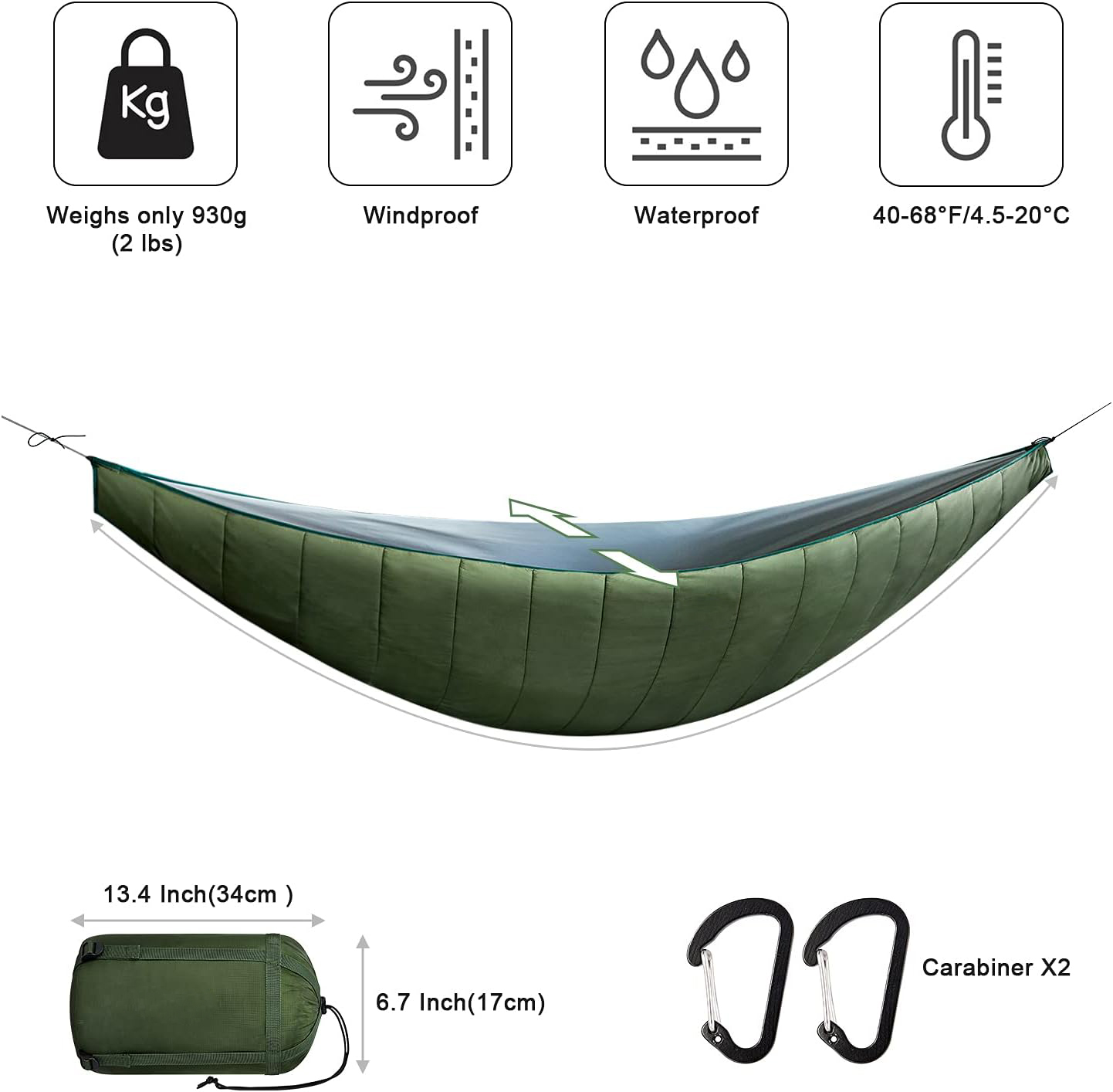 Outdoor Camping Mosquito Hammo - огляд і ціна Outdoor Camping Hammock