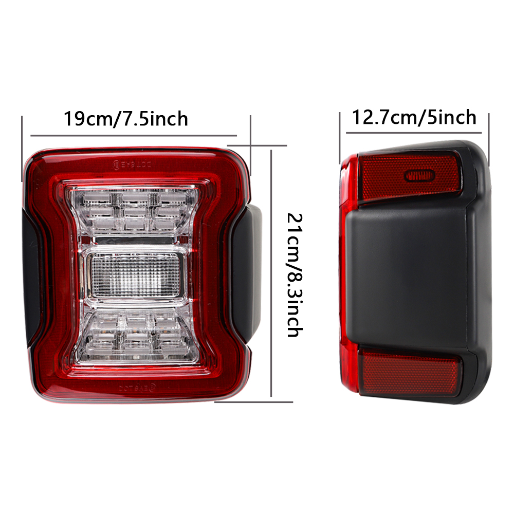 LED Tail Lights for Jeep Wrang - огляд і ціна Outdoor Camping Jeep