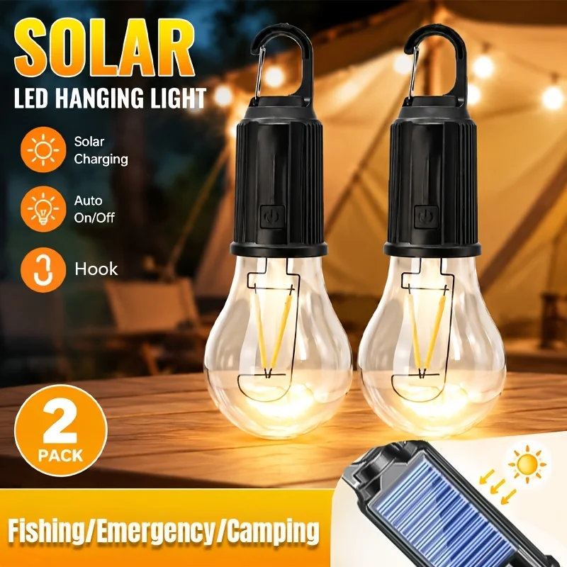 Solar LED Camping Lights Type- - огляд і ціна Camping Solar Lantern