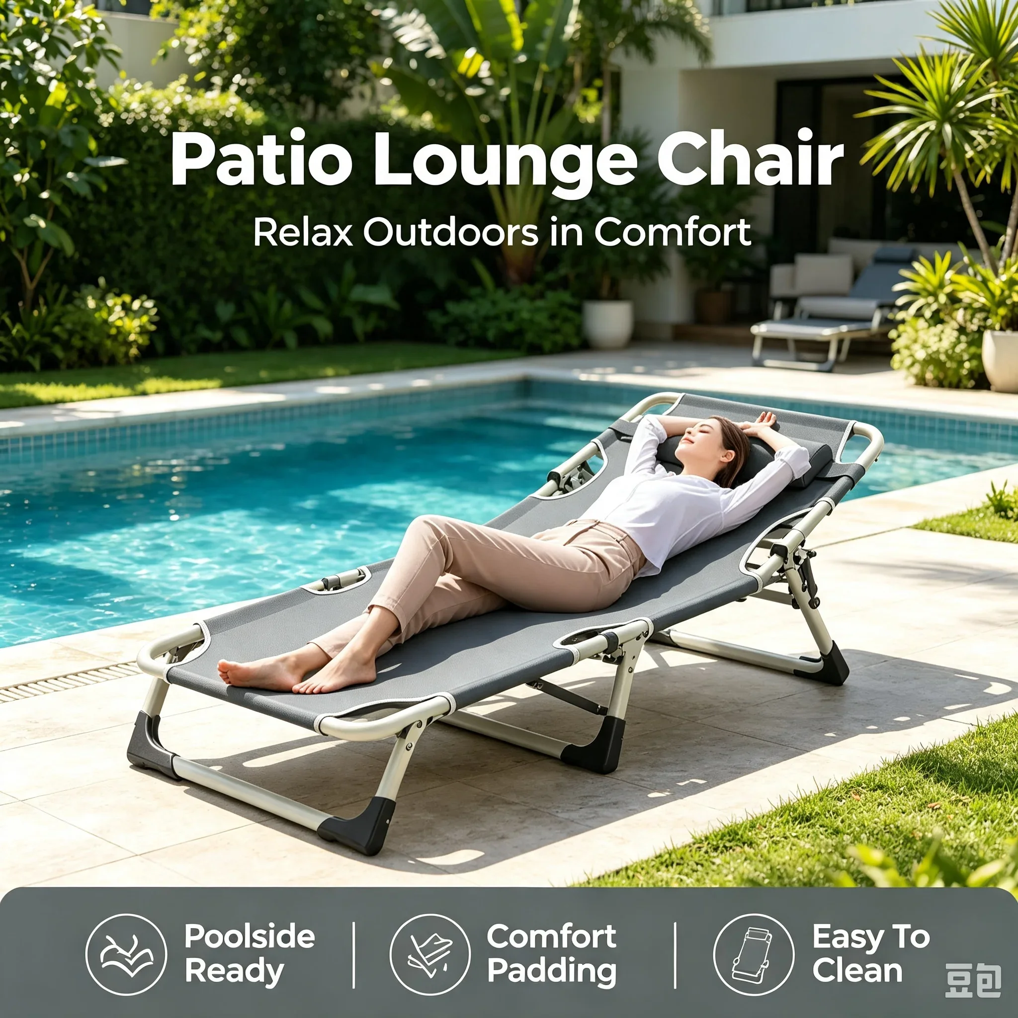 Office Lunch Nap Folding Loung - огляд і ціна Outdoor Camping Lounge Chairs