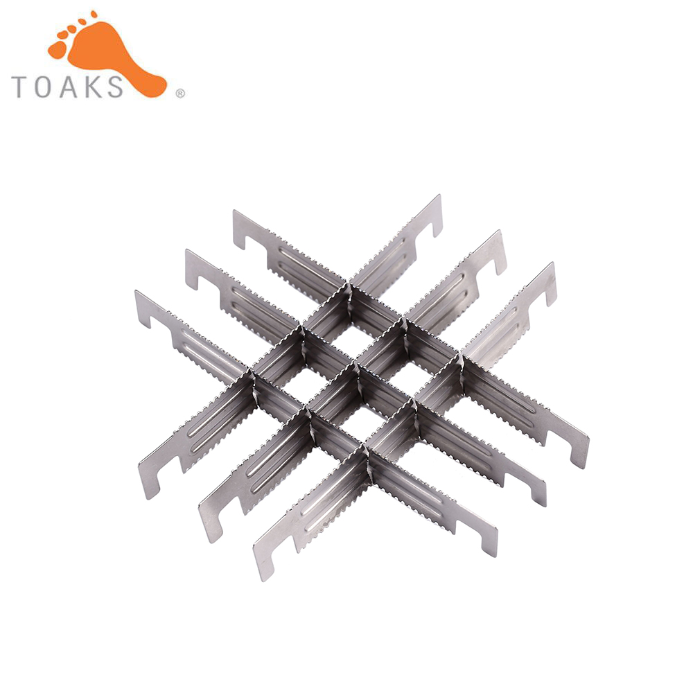 2/4/6pcs TOAKS Outdoor Titaniu - огляд і ціна Outdoor Camping Wood Stove
