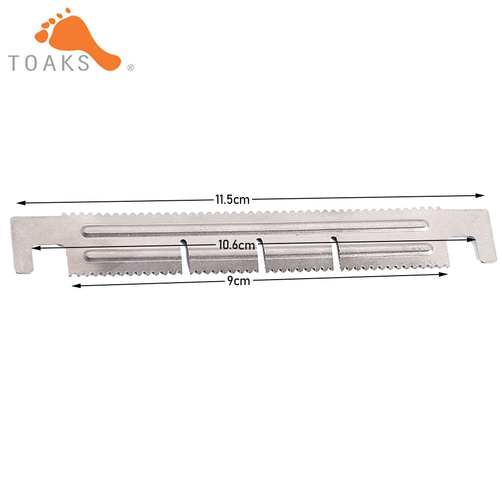 2/4/6pcs TOAKS Outdoor Titaniu - огляд і ціна Outdoor Camping Wood Stove