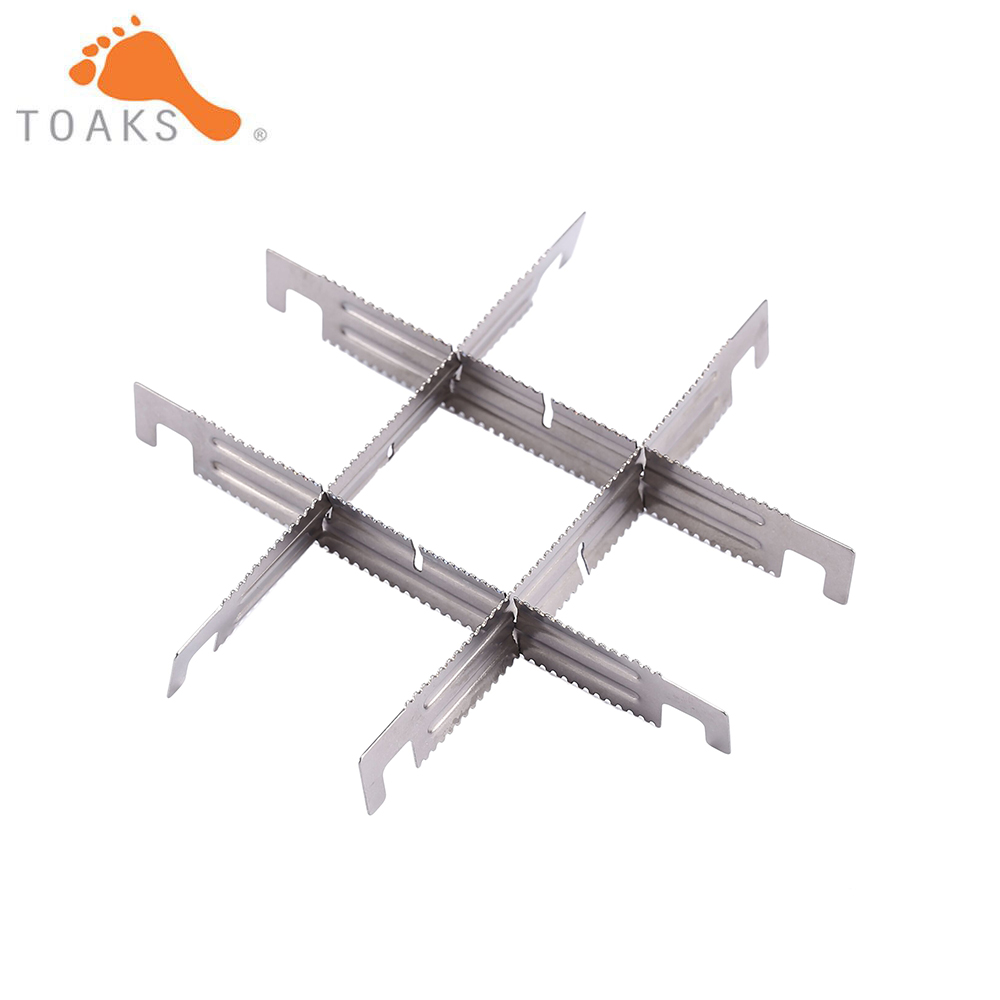 2/4/6pcs TOAKS Outdoor Titaniu - огляд і ціна Outdoor Camping Wood Stove
