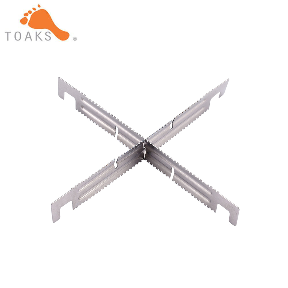 2/4/6pcs TOAKS Outdoor Titaniu - огляд і ціна Outdoor Camping Wood Stove