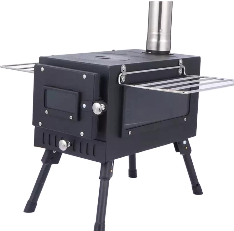 Portable Outdoor Camping Steel - огляд і ціна Outdoor Camping Wood Burning Stove