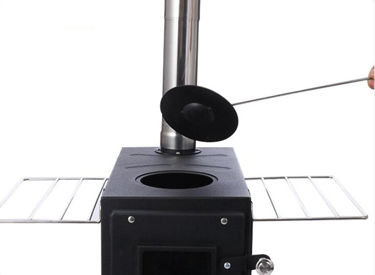 Portable Outdoor Camping Steel - огляд і ціна Outdoor Camping Wood Burning Stove