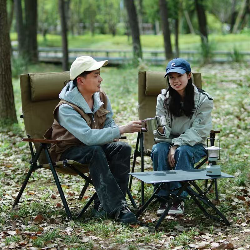 Folding High Back Beach Campin - огляд і ціна Outdoor Camping Lounge Chairs