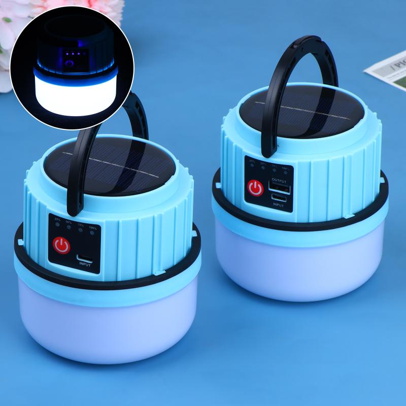IP44 Waterproof Outdoor LED So - огляд і ціна Camping Solar Lantern
