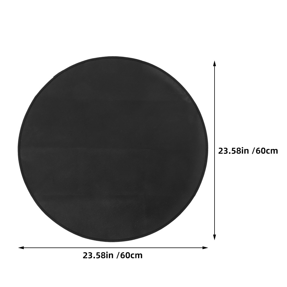 Round Fireproof Bbq Mat 24 Inc - огляд і ціна Outdoor Camping Decke