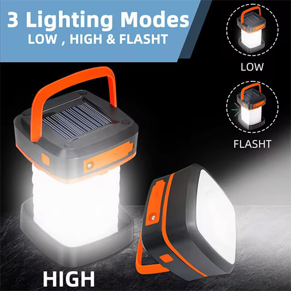 Black Rechargeable Solar Campi - огляд і ціна Camping Solar Lantern