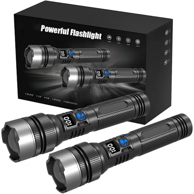 Ultra-Bright Rechargeable Flas - огляд і ціна Outdoor Camping And Fishing