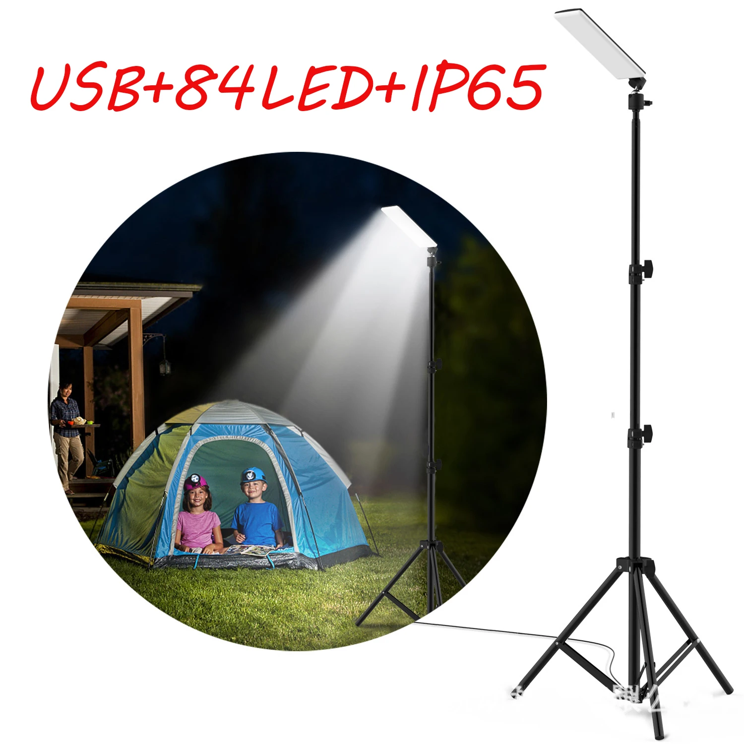 Adjustable 84Pcs LED USB Power - огляд і ціна Outdoor Camping Videos