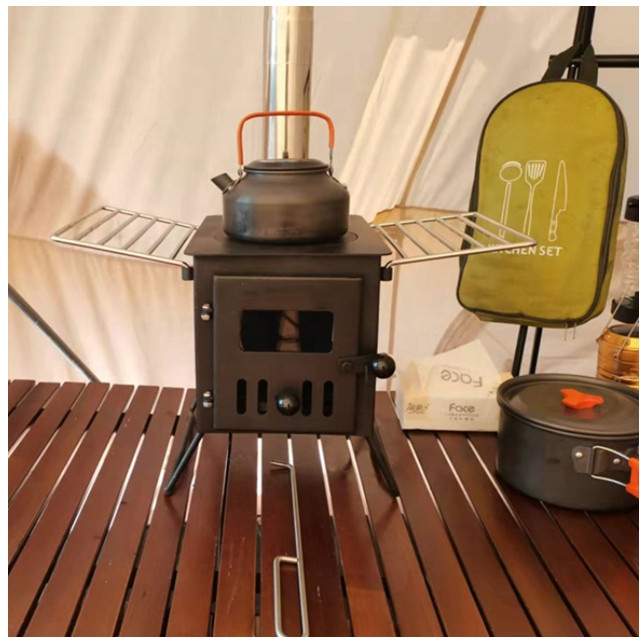 Camping Wood Burning Stove Bac - огляд і ціна Outdoor Camping Wood Burning Stove