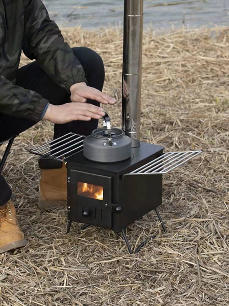 Camping Wood Burning Stove Bac - огляд і ціна Outdoor Camping Wood Burning Stove