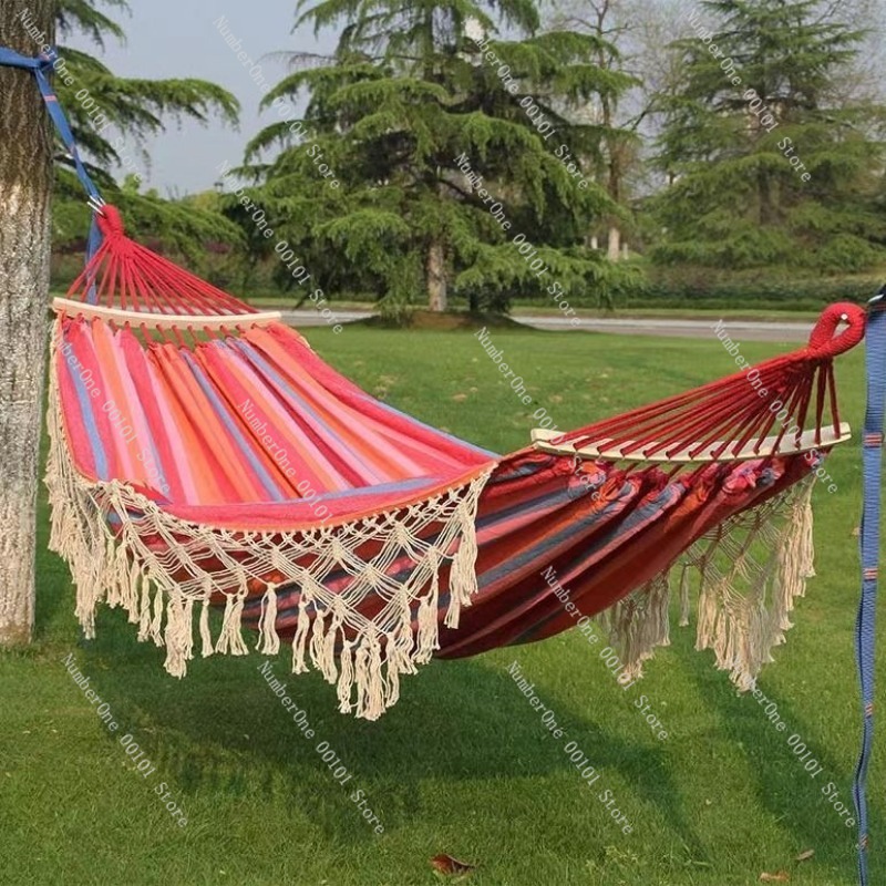 Canvas Double Hammock with Tas - огляд і ціна Outdoor Camping Hammock