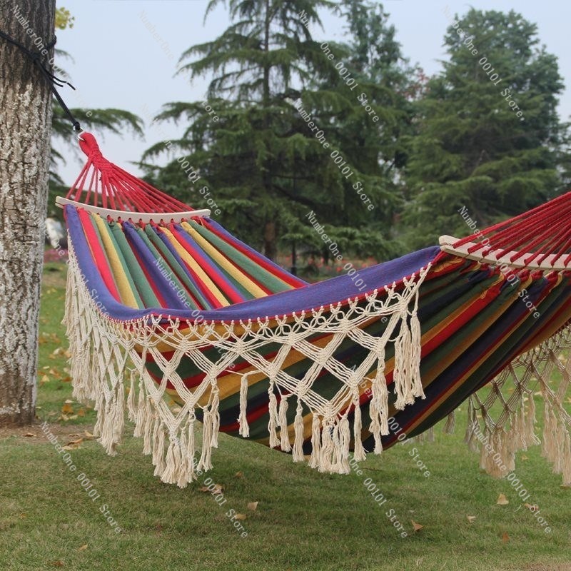 Canvas Double Hammock with Tas - огляд і ціна Outdoor Camping Hammock