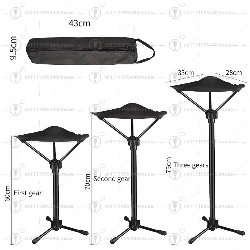 Outdoor Retractable Folding St - огляд і ціна Outdoor Camping Folding Chair
