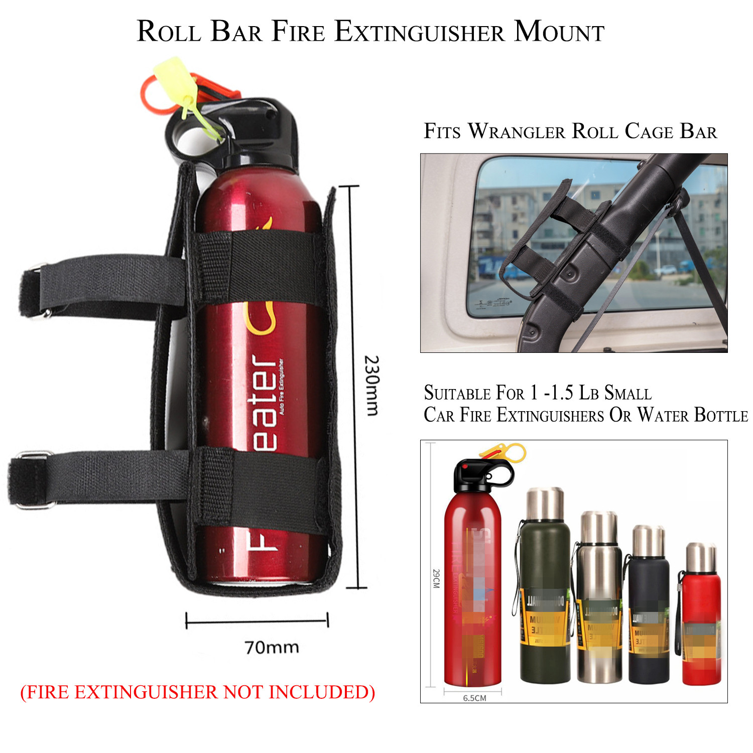 Car Roll Bar Holder Bandage Or - огляд і ціна Outdoor Camping Jeep