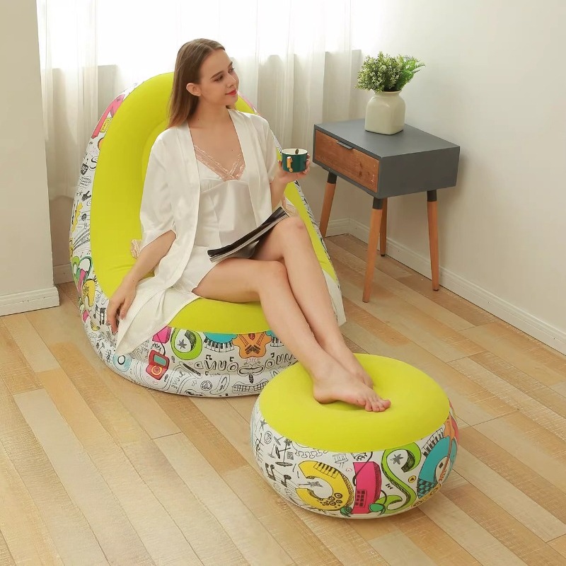 Lazy Person's Foldable Inflata - огляд і ціна Outdoor Camping Rentals