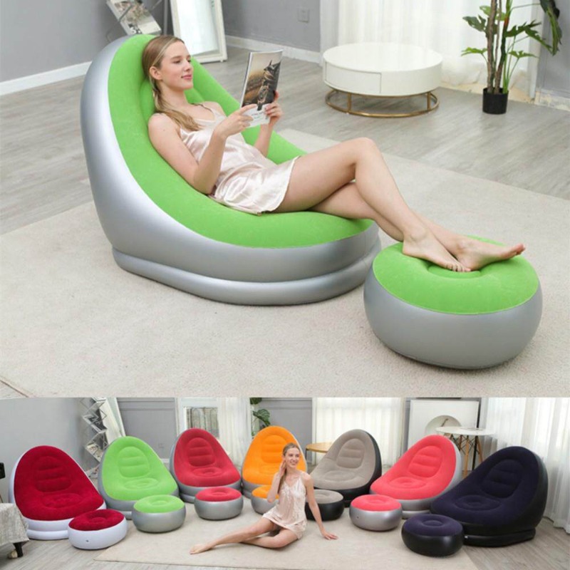 Lazy Person's Foldable Inflata - огляд і ціна Outdoor Camping Rentals