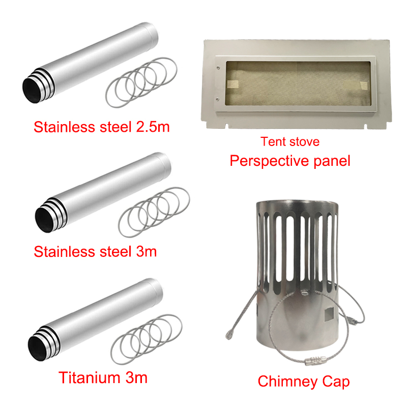 Camping Wood Stove Chimney Cap - огляд і ціна Outdoor Camping Wood Stove