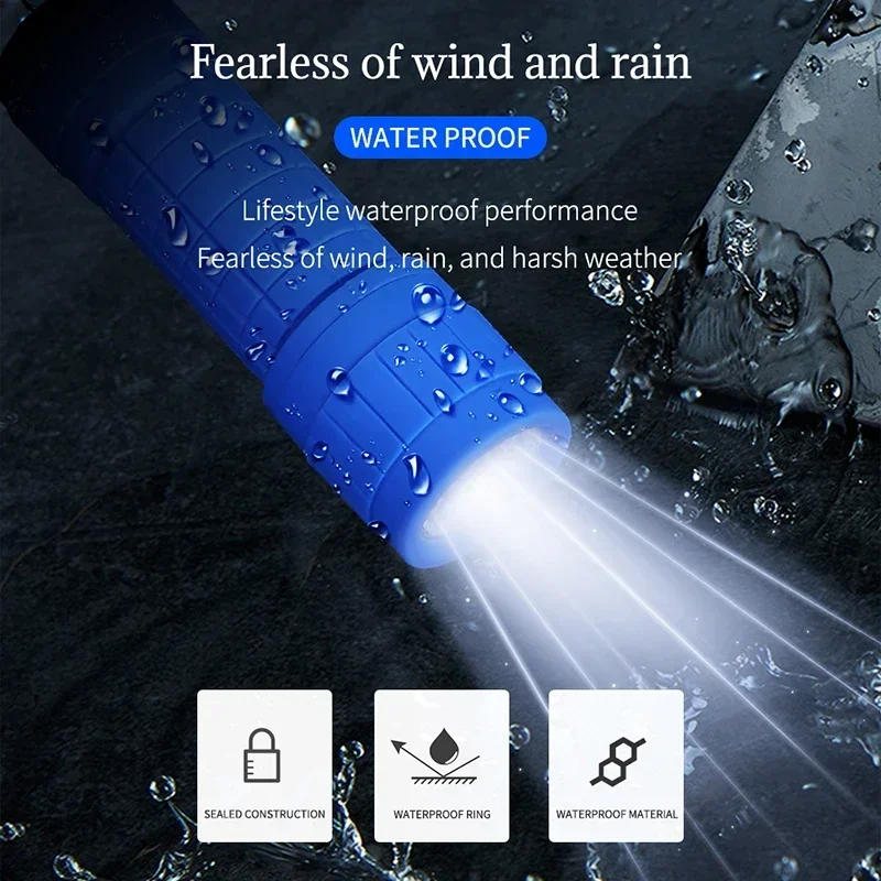 Mini Portable LED Flashlight C - огляд і ціна Battery Outdoor Camping