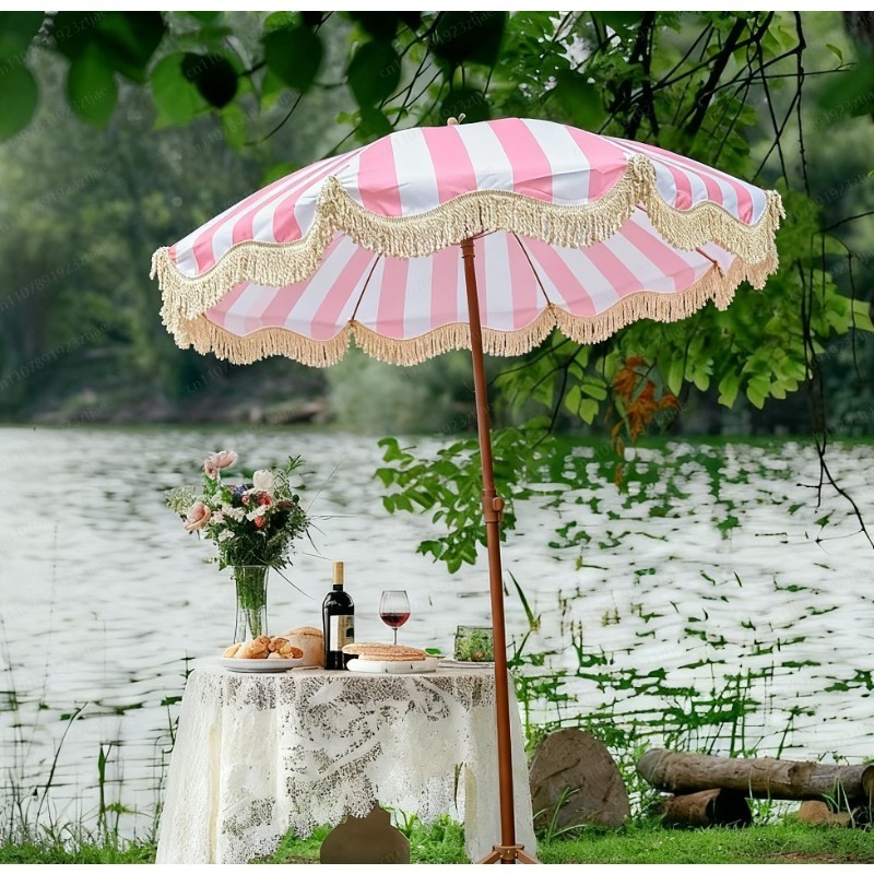 Market Umbrella with Tassel, O - огляд і ціна Outdoor Camping Decke