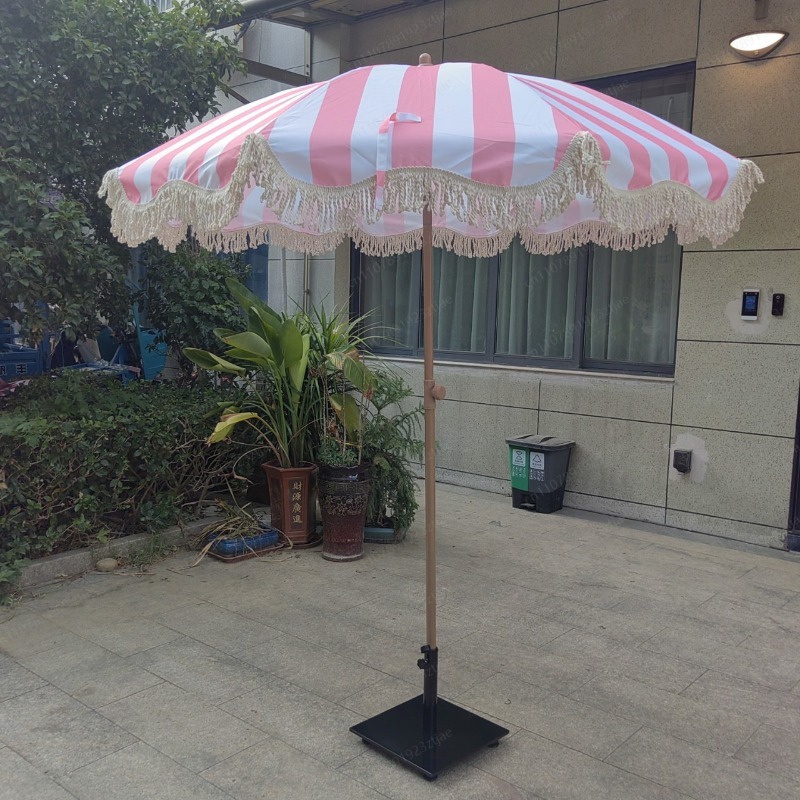 Market Umbrella with Tassel, O - огляд і ціна Outdoor Camping Decke