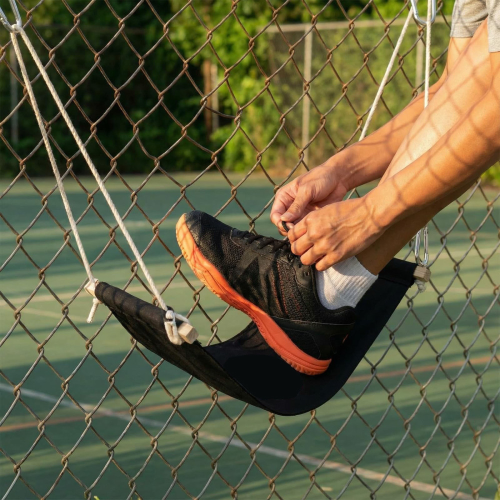 Portable Foot Rest Stool For O - огляд і ціна Outdoor Camping Hammock