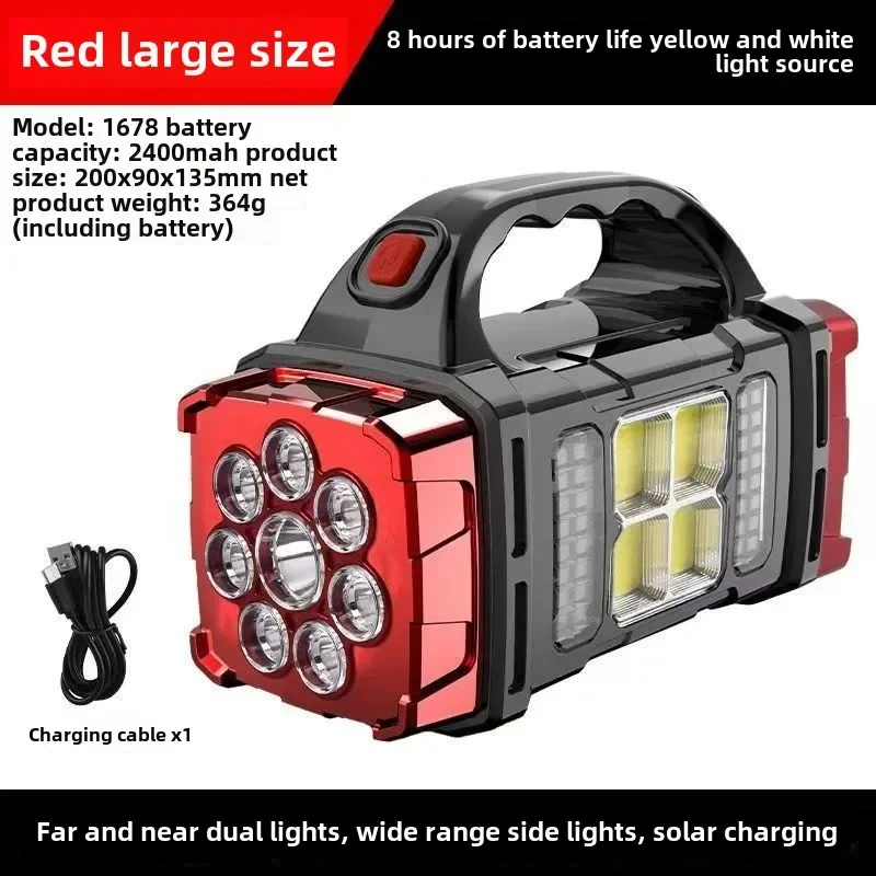 COB Multifunctional Outdoor So - огляд і ціна Camping Solar Lantern
