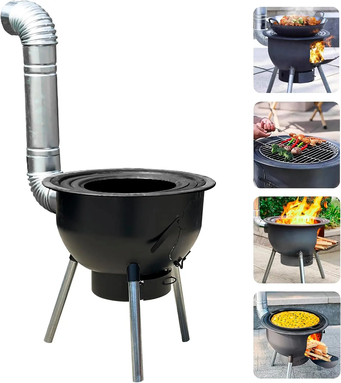 Multifunction Wood Burning Sto - огляд і ціна Outdoor Camping Wood Burning Stove
