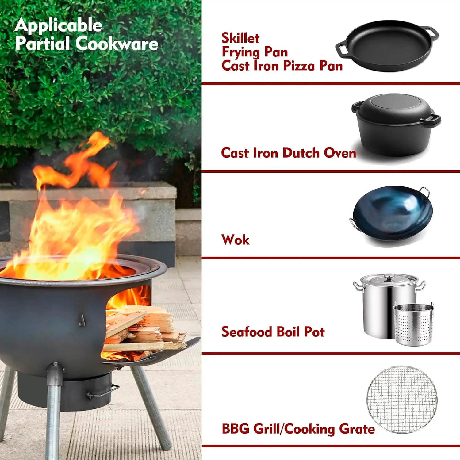 Multifunction Wood Burning Sto - огляд і ціна Outdoor Camping Wood Burning Stove