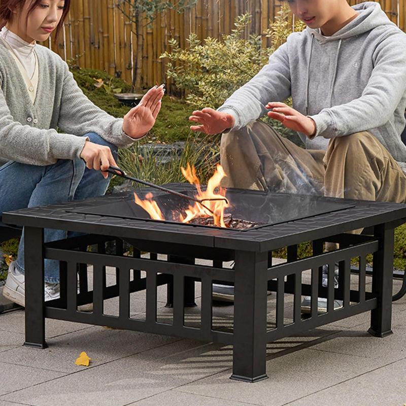 Camping Firewood Stove Square  - огляд і ціна Outdoor Camping Wood Stove