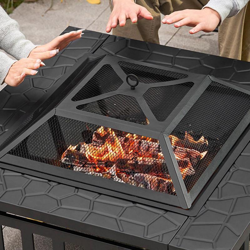 Camping Firewood Stove Square  - огляд і ціна Outdoor Camping Wood Stove