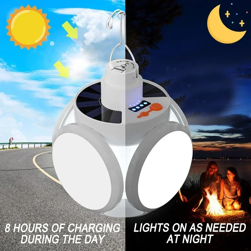 Solar Energy Camping Lamp 5 Mo - огляд і ціна Camping Solar Lantern