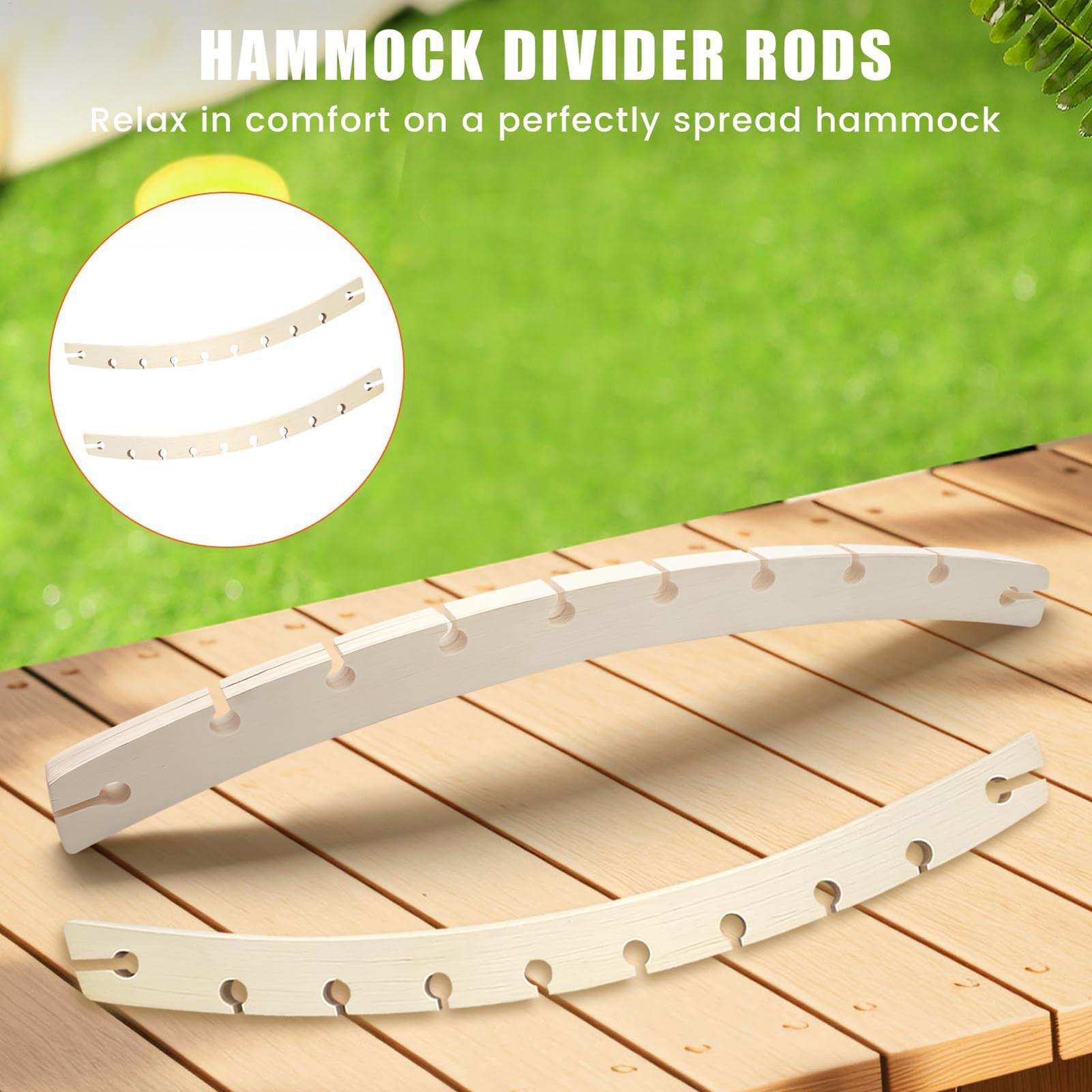 2 Pieces 10-Hole Wooden Hammoc - огляд і ціна Outdoor Camping Hammock