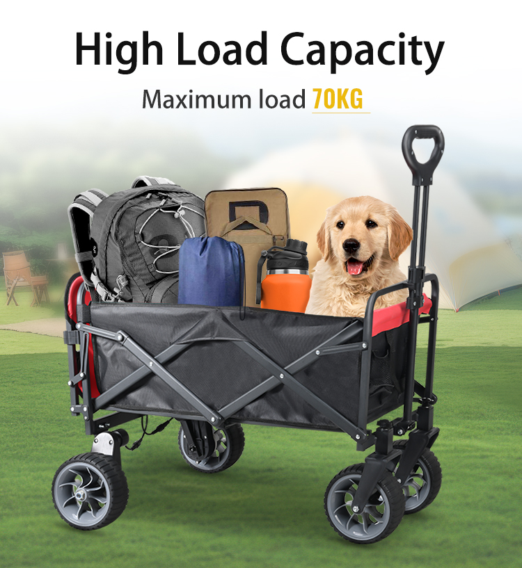 Electric Camping Wagon Cart Fo - огляд і ціна Outdoor Camping And Fishing