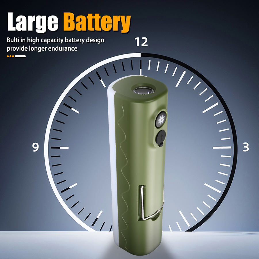 Rechargeable Handheld Flashlig - огляд і ціна Battery Outdoor Camping