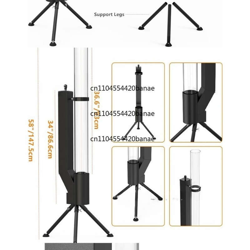 Vertical wood-burning rocket s - огляд і ціна Outdoor Camping Wood Burning Stove