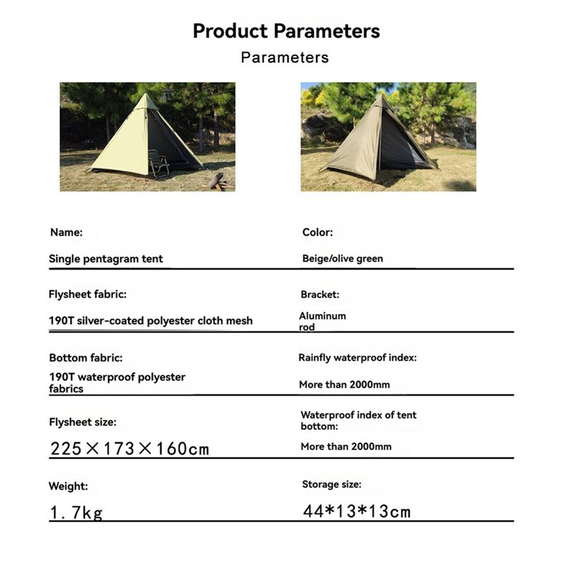 Dropship-Pyramid Tent Solo Ten - огляд і ціна Outdoor Camping Solo