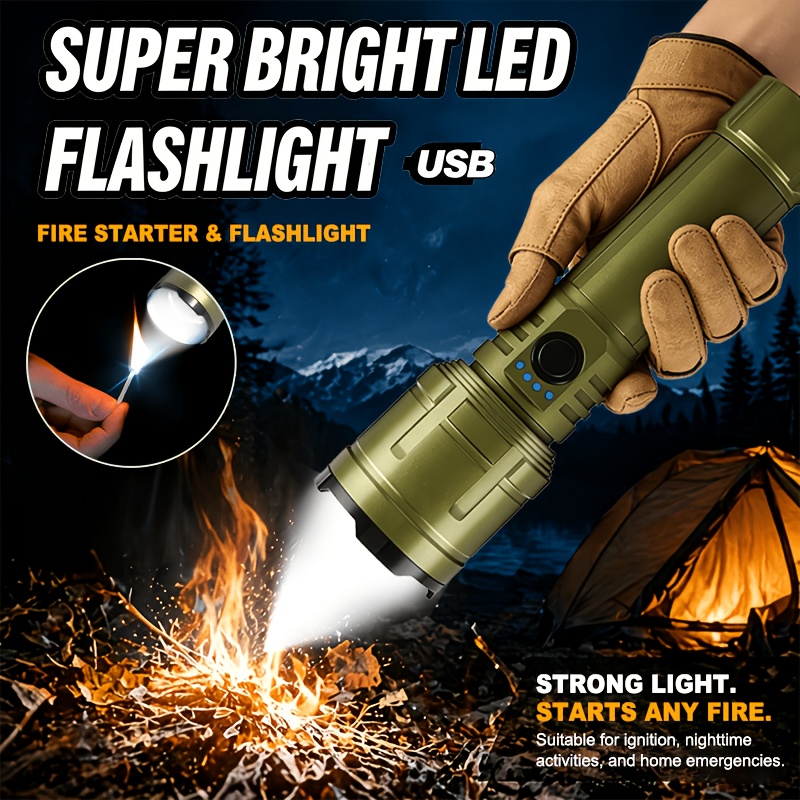 Flashlight Lighter & Power Ban - огляд і ціна Battery Outdoor Camping