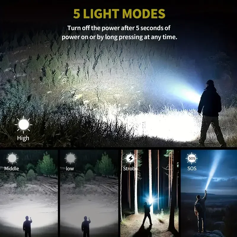 Flashlight Lighter & Power Ban - огляд і ціна Battery Outdoor Camping