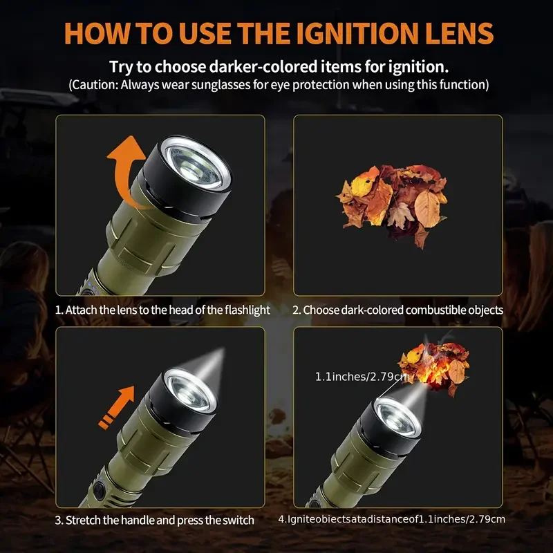 Flashlight Lighter & Power Ban - огляд і ціна Battery Outdoor Camping